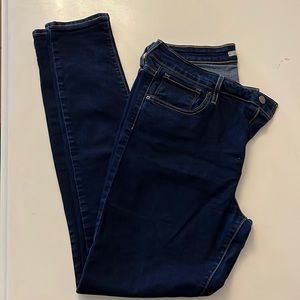 Levi’s 721 High Rise Skinny Jeans EUC Size 32 Dark